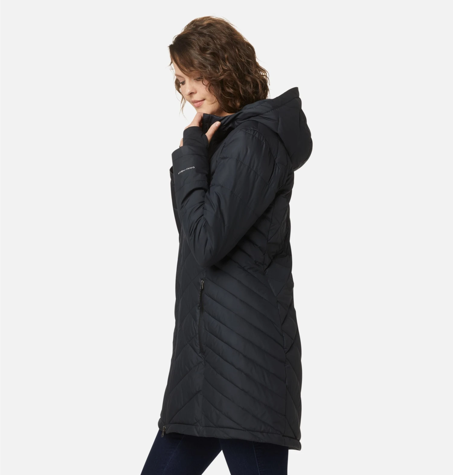 Columbia Women's Heavenly Long Hooded Jacket 2 Columbia Women's Heavenly Long Hooded Jacket - Image 2
