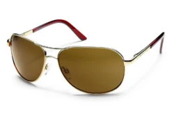 Suncloud Optics Aviator Sunglasses - Brown Polarized - Mens