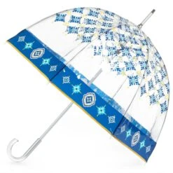 Totes Clear Bubble Umbrella - Geo Boxes -Clothing Sales Store Totes09623 E35 1