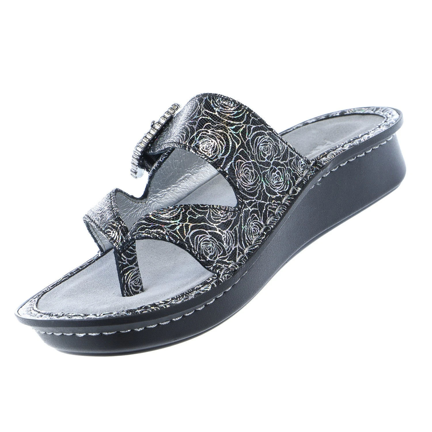 Alegria Valentina Slip On Slide Adjustable Strap Sandal Shoe - Womens 9 Alegria Valentina Slip On Slide Adjustable Strap Sandal Shoe - Womens - Image 9