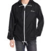 Columbia Flashback Windbreaker Full Zip Rain Jacket - Black/White - Mens