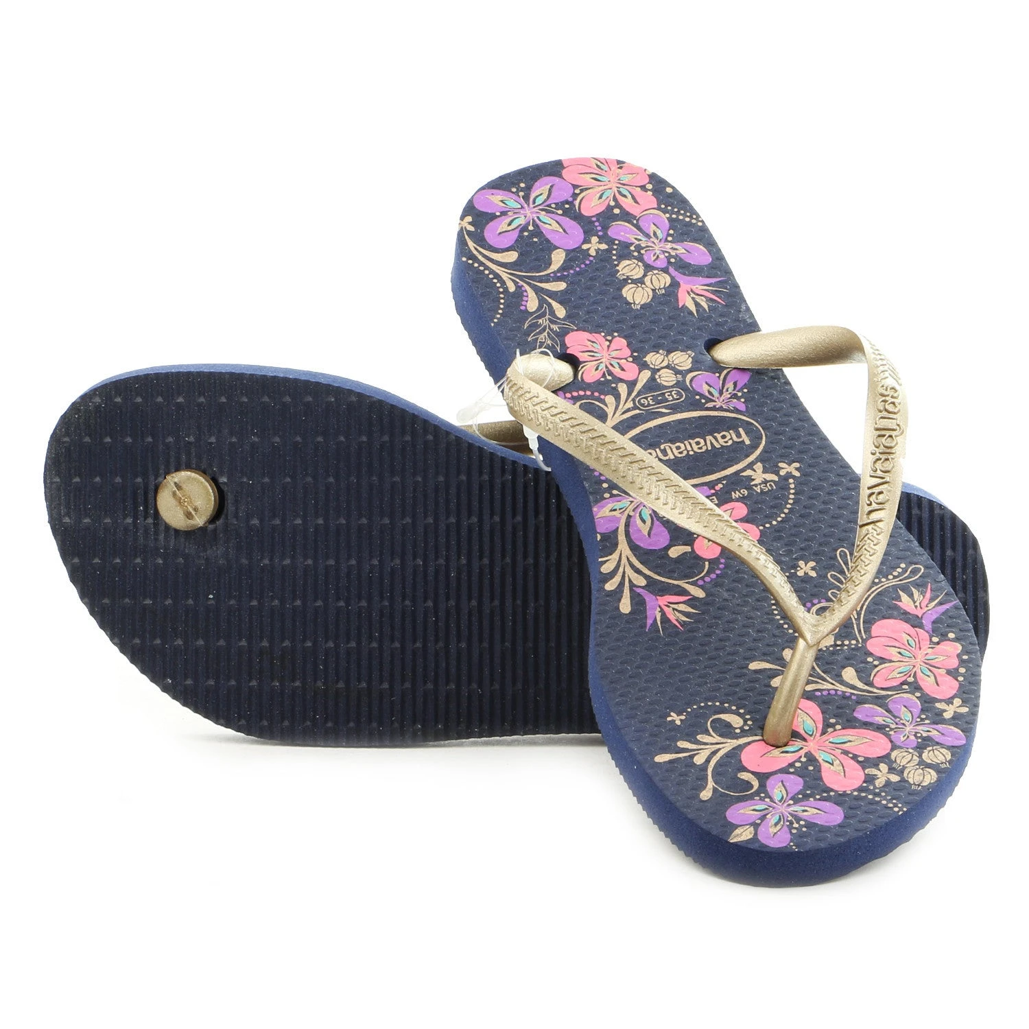Havaianas Slim Season Thong Flip Flop Sandal - 0741940942868 - Womens 1 Havaianas Slim Season Thong Flip Flop Sandal - 0741940942868 - Womens