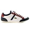 Lacoste Chaymon CR2 Fashion Sneaker Shoes - White/Dark Blue - Mens