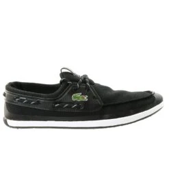Lacoste Light And Sailing PIQ Moccasin Boat Shoe - Dark Blue/Red - Mens -Clothing Sales Store lacoste7 29SPM2007 312 1