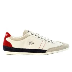Lacoste Misano 15 LCR - Off White/Blue/Red - Mens