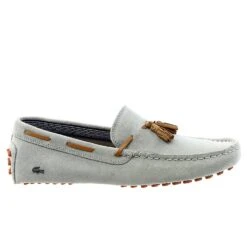 Lacoste Concours Tassle 7 Moccasin Driver Loafer Shoe - Navy - Mens -Clothing Sales Store lacoste7 29SRM2400 007 1