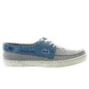 Lacoste Sumac 8 Moccasin Boat Shoe - Light Grey/Blue - Mens