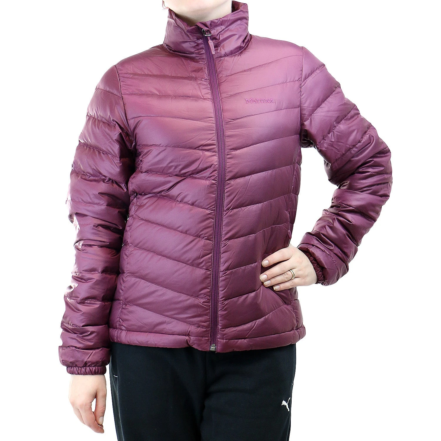 Marmot Jena Down Jacket - Gem Blue - Womens 2 Marmot Jena Down Jacket - Gem Blue - Womens - Image 2