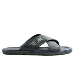 Moschino Vit. Bost Fashion Sandals - Nero - Mens -Clothing Sales Store moschino56085 BLUE 1