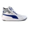 Puma Challenge Mid Fashion Sneaker Shoe - White/Limoges - Mens