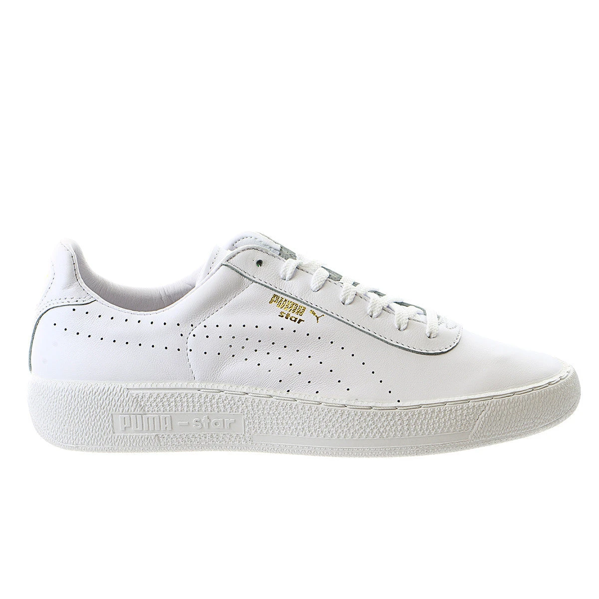 Puma Star Fashion Sneaker Shoe - White/White - Mens 1 Puma Star Fashion Sneaker Shoe - White/White - Mens