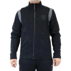 Puma Ferrari Sweat Jacket - Black - Mens