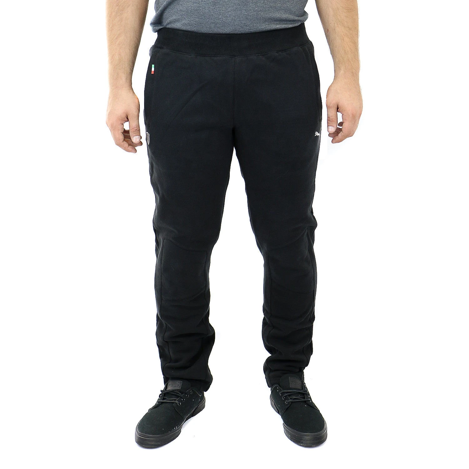 Puma Ferrari Sweat Pants - Black - Mens 1 Puma Ferrari Sweat Pants - Black - Mens