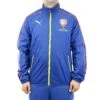 Puma AFC Anthem Soccer Replica Arsenal Jacket - Estate Blue/Empire Yellow/White - Mens