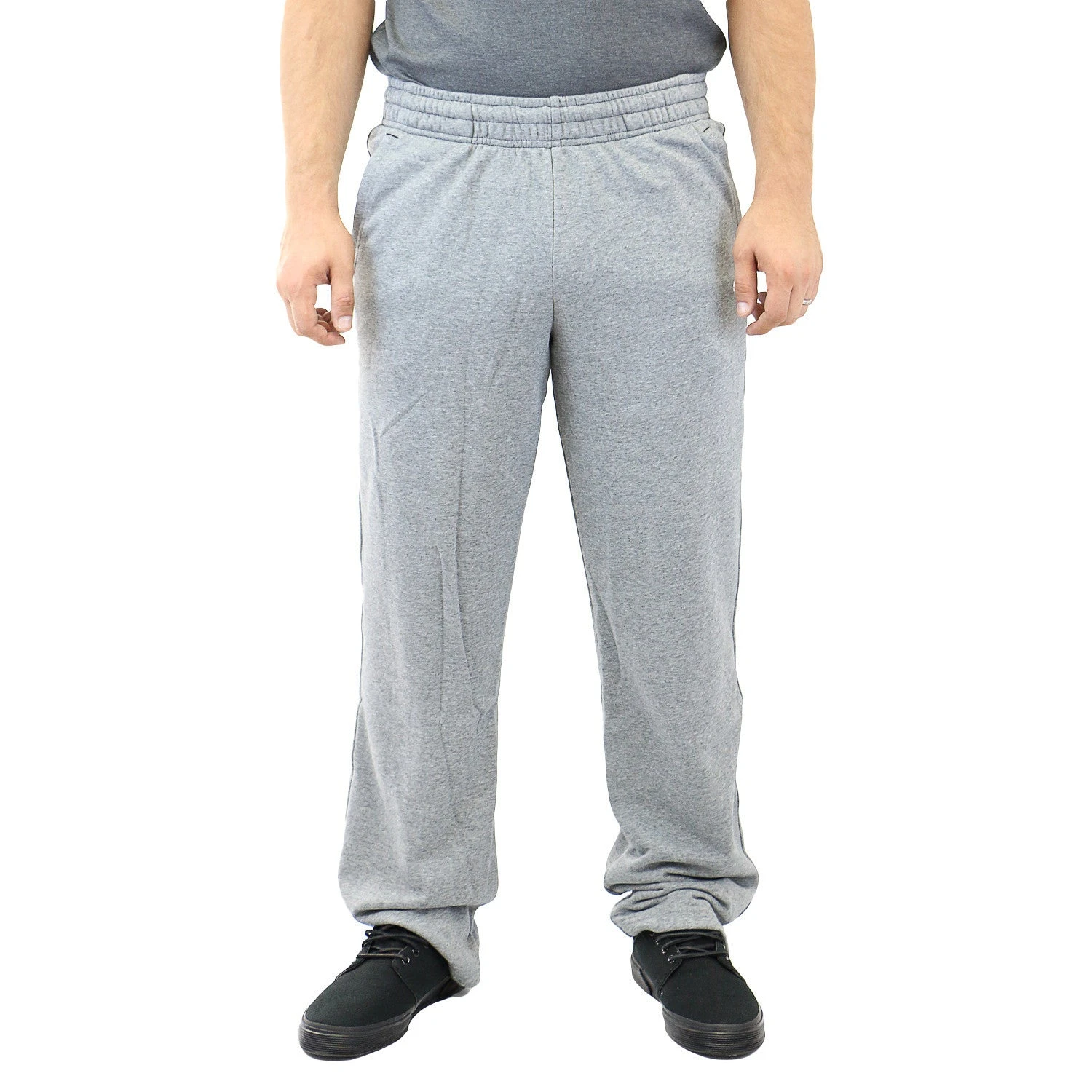 Puma Open Sweat Pants Open Sweatpants - Black - Mens 2 Puma Open Sweat Pants Open Sweatpants - Black - Mens - Image 2