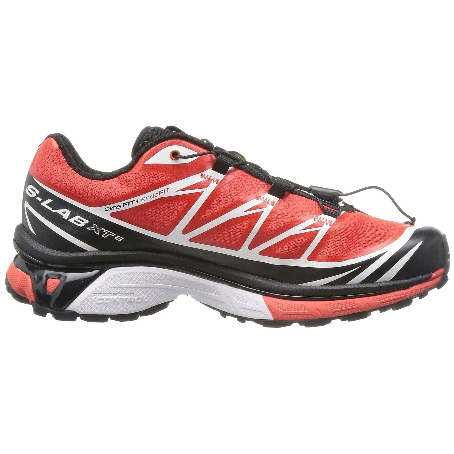Salomon S-Lab Xt 6 Softground Running Shoes - Black/White/Racing Red - Mens 1 Salomon S-Lab Xt 6 Softground Running Shoes - Black/White/Racing Red - Mens