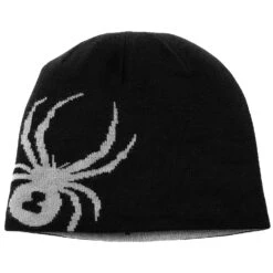 Spyder Reversible Innsbruck Hat - Black/Cirrus - Mens