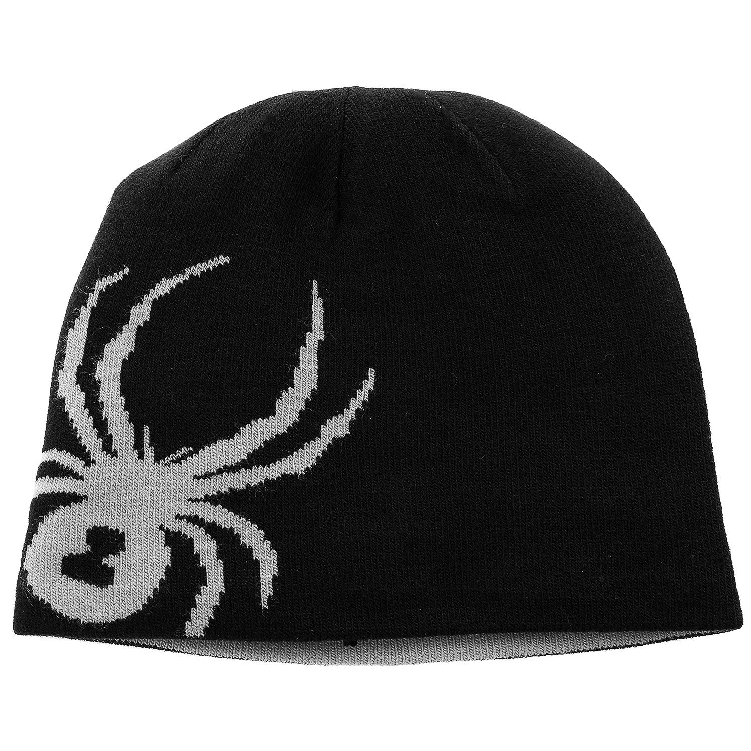 Spyder Reversible Innsbruck Hat - Black/Cirrus - Mens 1 Spyder Reversible Innsbruck Hat - Black/Cirrus - Mens
