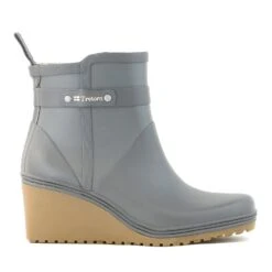 Tretorn Plask Mid Rain Boot - Gunmetal - Womens