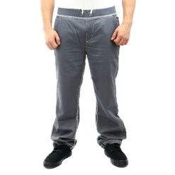 True Religion Contrast Wide Leg Sweatpants - Pavement - Mens